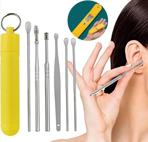 LEATHER EAR WAX CLEANING KIT
